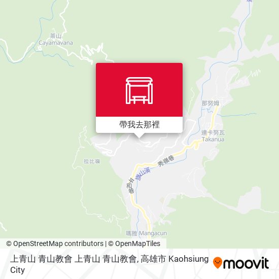 上青山 青山教會 上青山 青山教會地圖