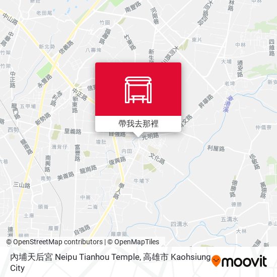 內埔天后宮 Neipu Tianhou Temple地圖