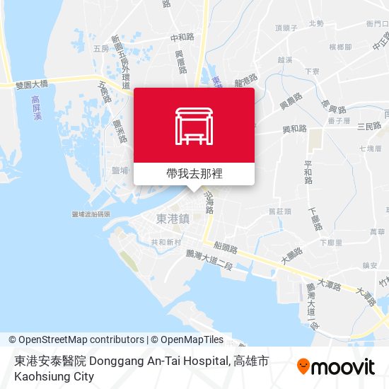 東港安泰醫院 Donggang An-Tai Hospital地圖