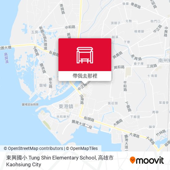 東興國小 Tung Shin Elementary School地圖