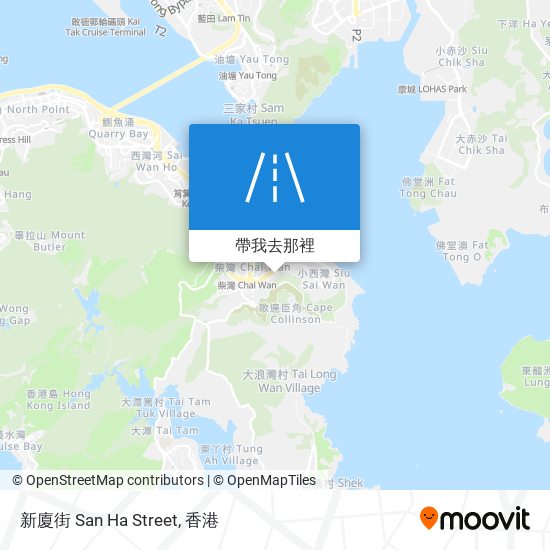 新廈街 San Ha Street地圖