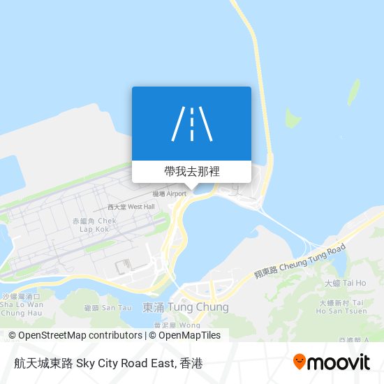 航天城東路 Sky City Road East地圖