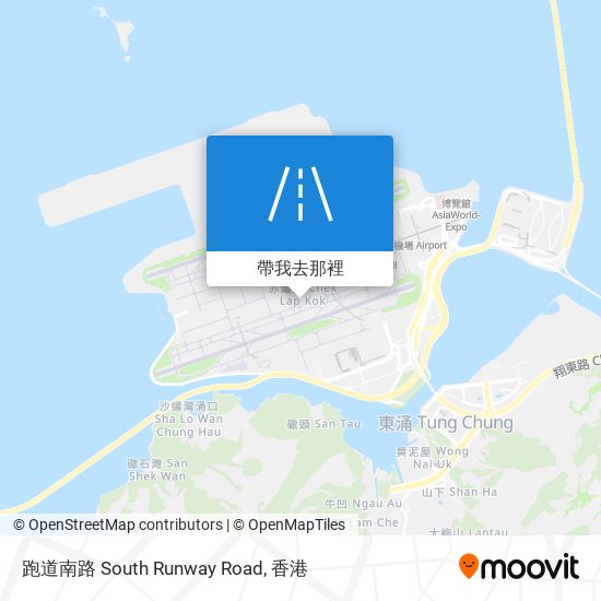 跑道南路 South Runway Road地圖