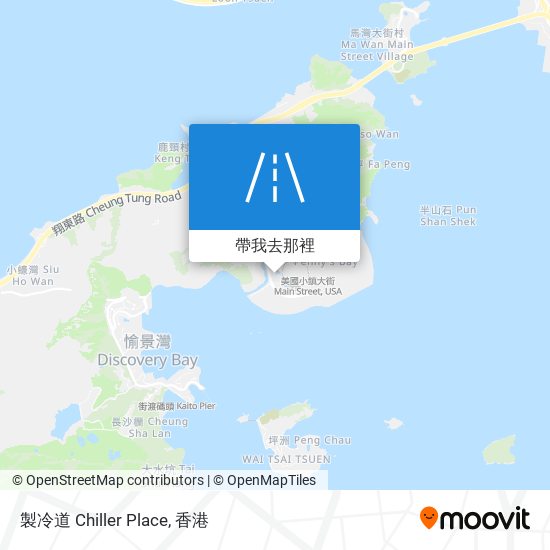 製冷道 Chiller Place地圖