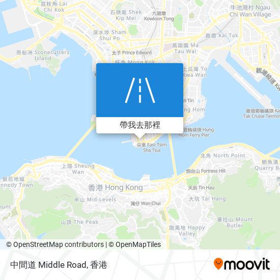 中間道 Middle Road地圖