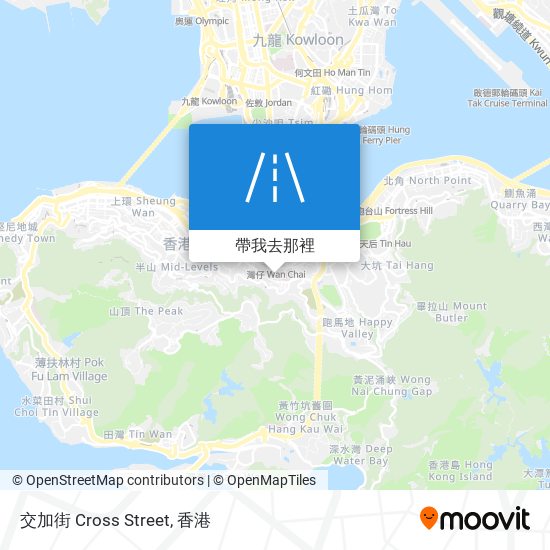交加街 Cross Street地圖