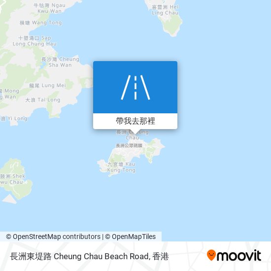 長洲東堤路 Cheung Chau Beach Road地圖