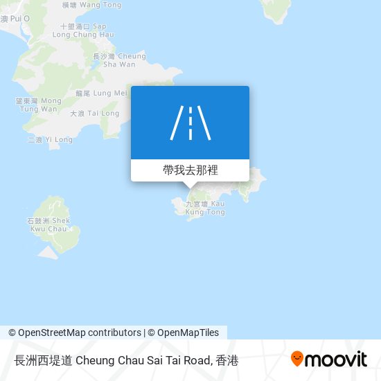 長洲西堤道 Cheung Chau Sai Tai Road地圖