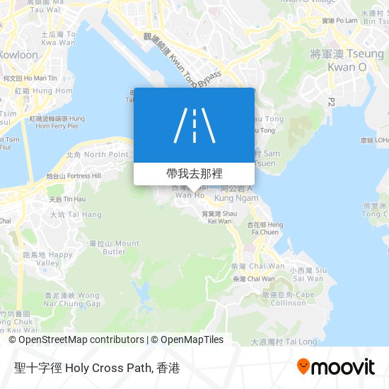 聖十字徑 Holy Cross Path地圖