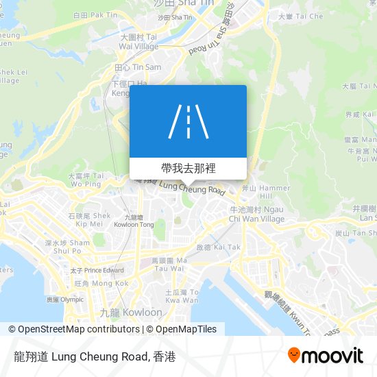 龍翔道 Lung Cheung Road地圖