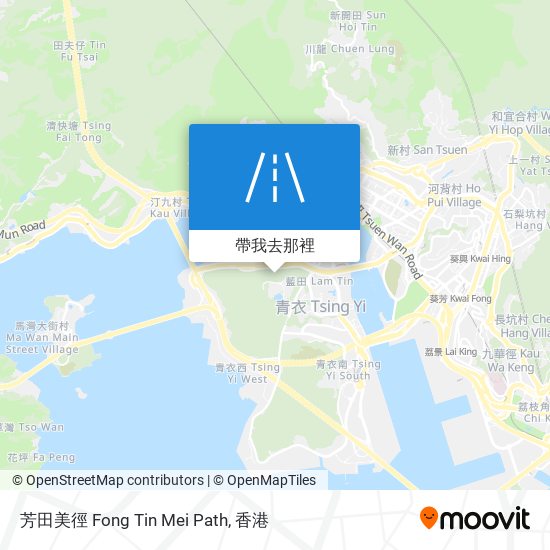 芳田美徑 Fong Tin Mei Path地圖