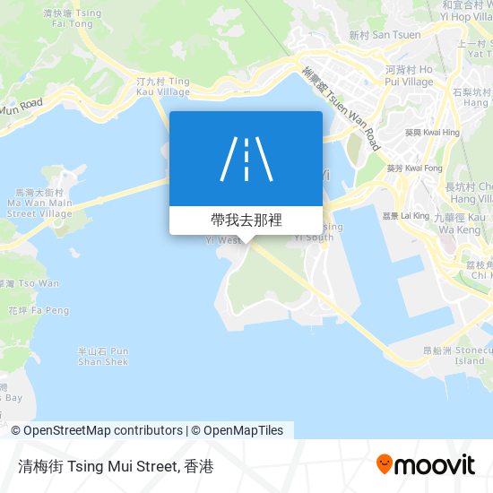 清梅街 Tsing Mui Street地圖