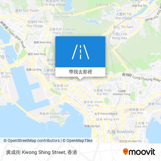 廣成街 Kwong Shing Street地圖