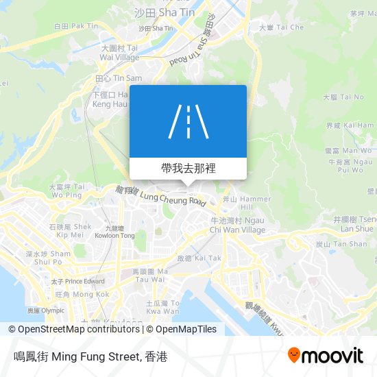 鳴鳳街 Ming Fung Street地圖