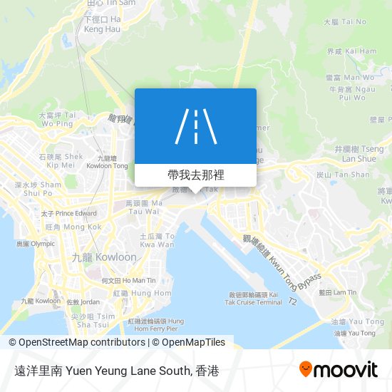 遠洋里南 Yuen Yeung Lane South地圖