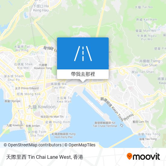 天際里西 Tin Chai Lane West地圖