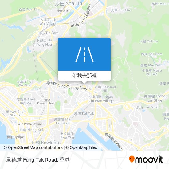 鳳德道 Fung Tak Road地圖