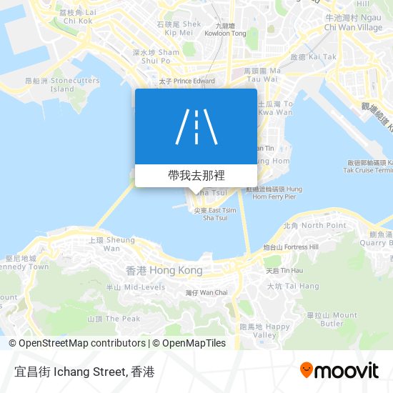 宜昌街 Ichang Street地圖