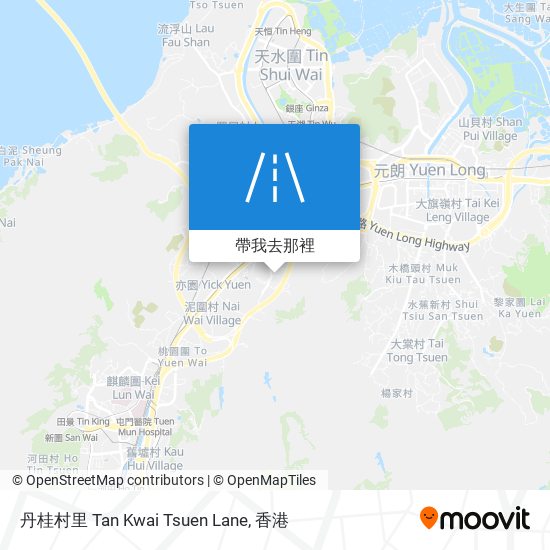 丹桂村里 Tan Kwai Tsuen Lane地圖