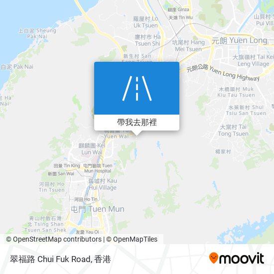 翠福路 Chui Fuk Road地圖