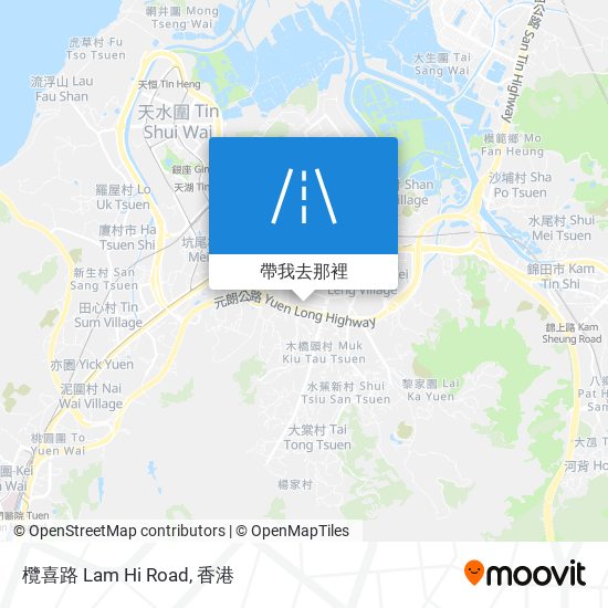 欖喜路 Lam Hi Road地圖