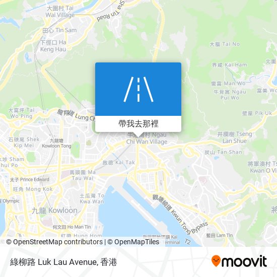 綠柳路 Luk Lau Avenue地圖