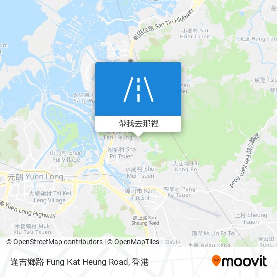 逢吉鄉路 Fung Kat Heung Road地圖