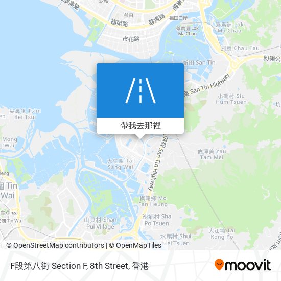 F段第八街 Section F, 8th Street地圖