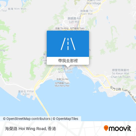 海榮路 Hoi Wing Road地圖