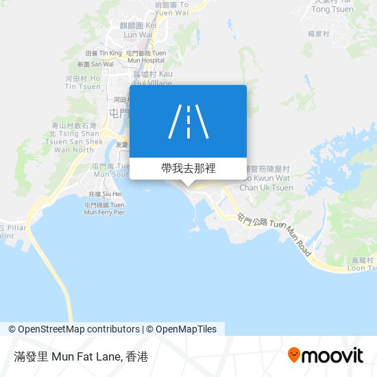 滿發里 Mun Fat Lane地圖