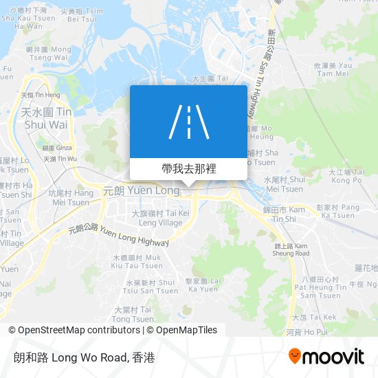 朗和路 Long Wo Road地圖
