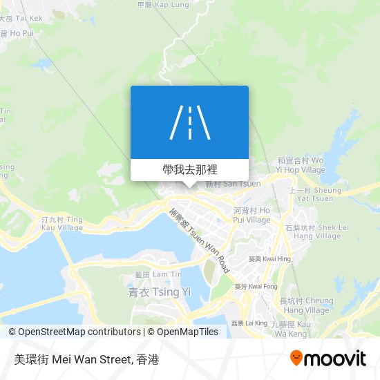 美環街 Mei Wan Street地圖