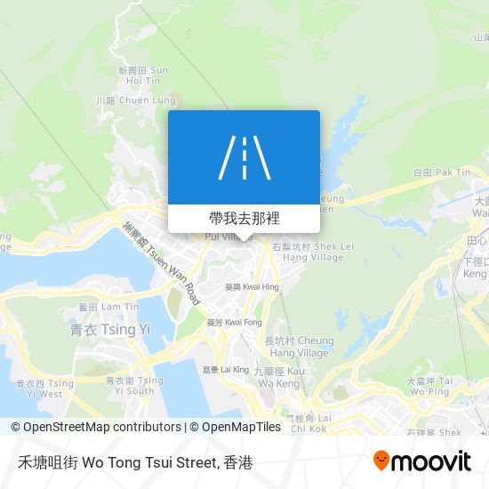 禾塘咀街 Wo Tong Tsui Street地圖