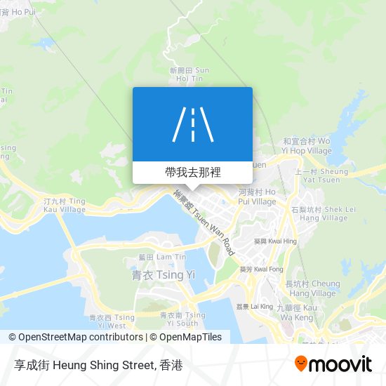 享成街 Heung Shing Street地圖