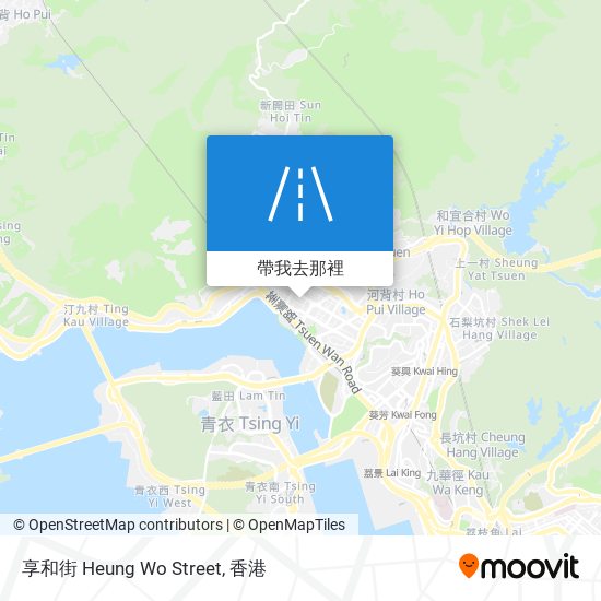 享和街 Heung Wo Street地圖