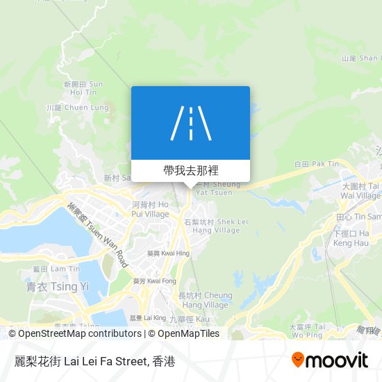 麗梨花街 Lai Lei Fa Street地圖