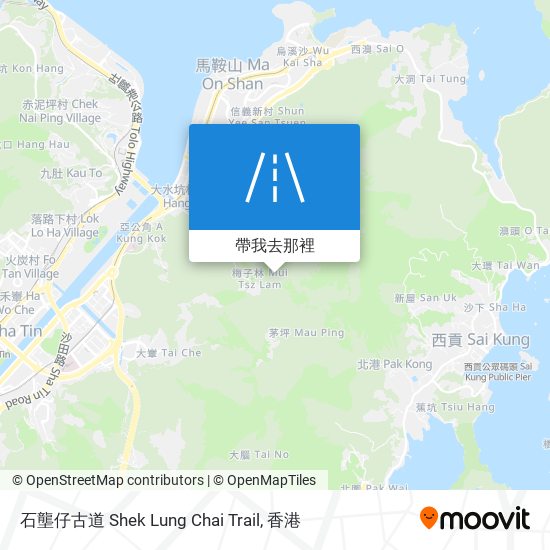 石壟仔古道 Shek Lung Chai Trail地圖