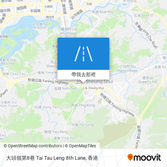 大頭嶺第8巷 Tai Tau Leng 8th Lane地圖