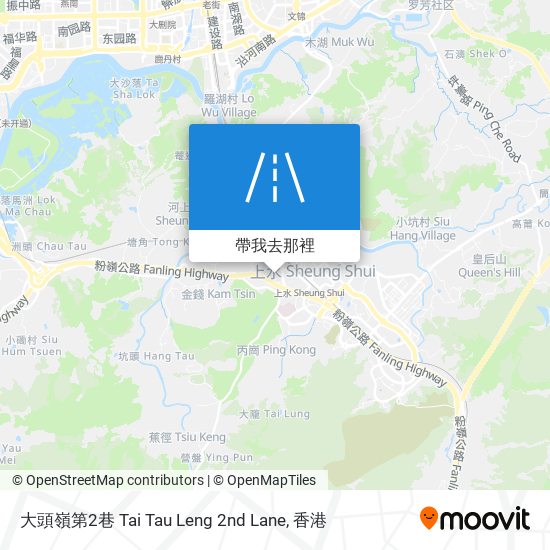 大頭嶺第2巷 Tai Tau Leng 2nd Lane地圖