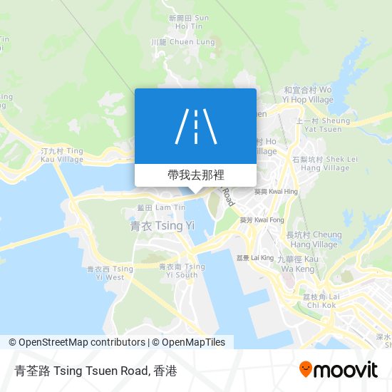 青荃路 Tsing Tsuen Road地圖