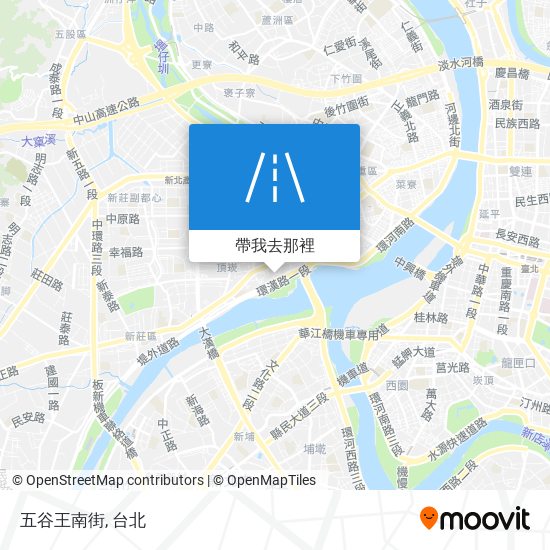 五谷王南街地圖