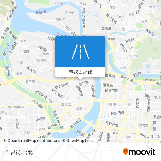 仁昌街地圖