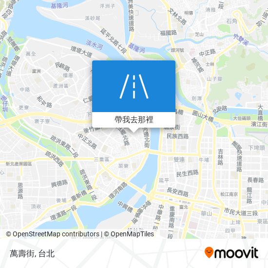 萬壽街地圖