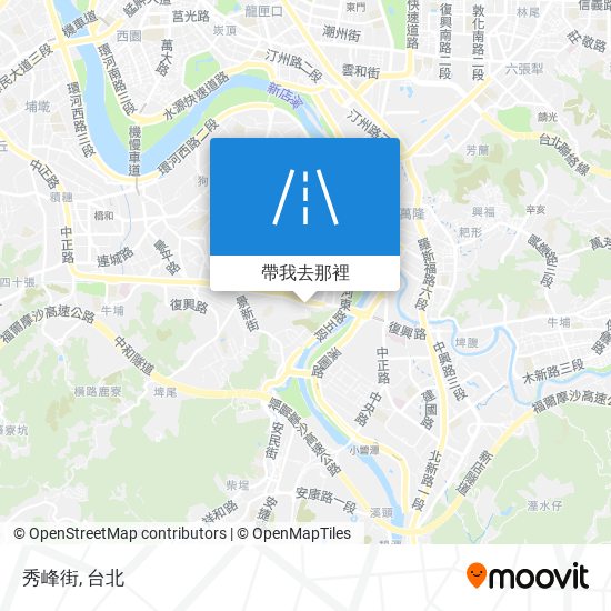 秀峰街地圖