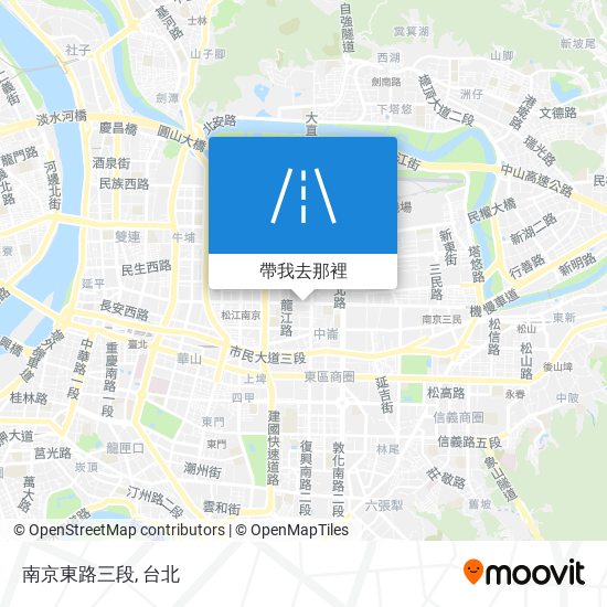 南京東路三段地圖