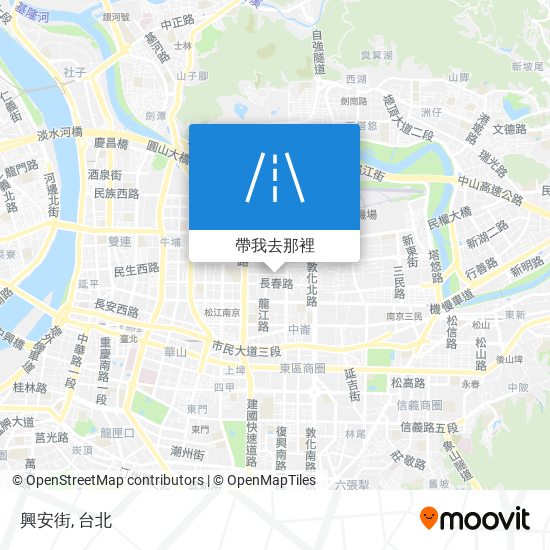 興安街地圖
