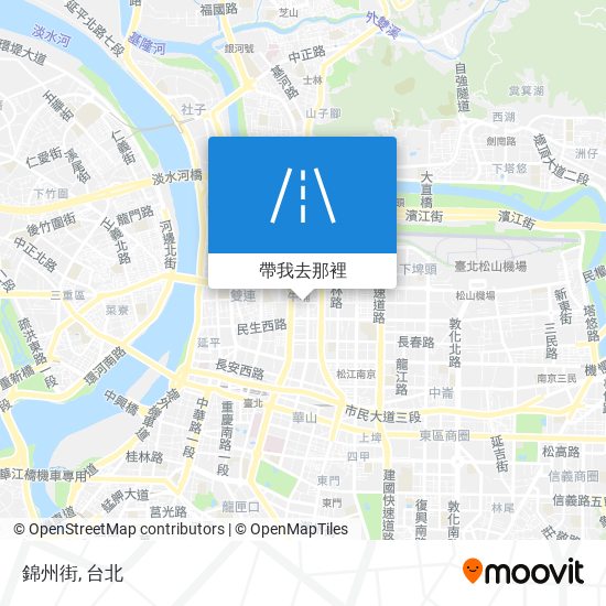錦州街地圖
