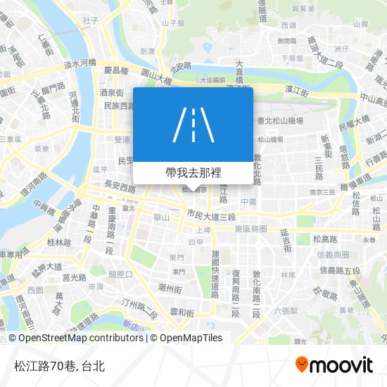 松江路70巷地圖