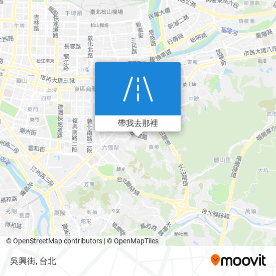 吳興街地圖