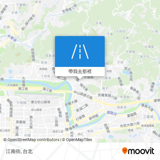 江南街地圖
